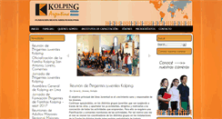 Desktop Screenshot of kolpingargentina.com.ar